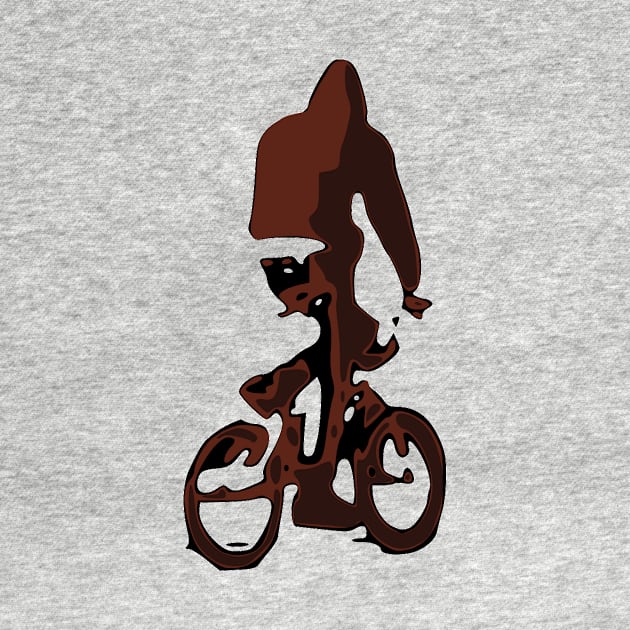 bmx bike silhouette by yukiotanaka